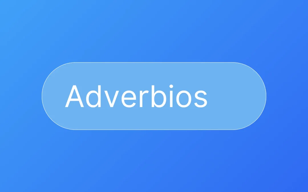 Adverbios